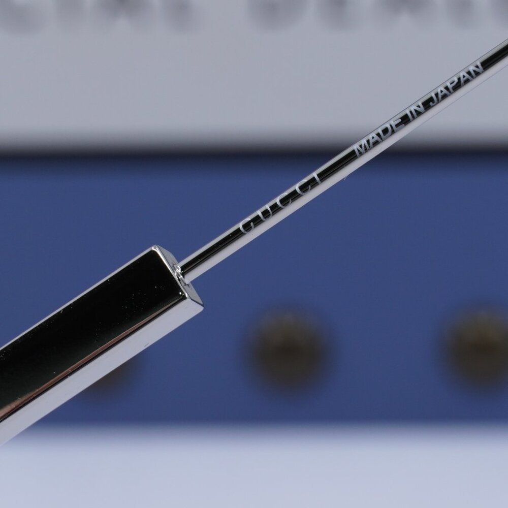 Gucci GG1438O 002 Square Eyeglasses 53mm Havana/Silver - Picture 8 of 12